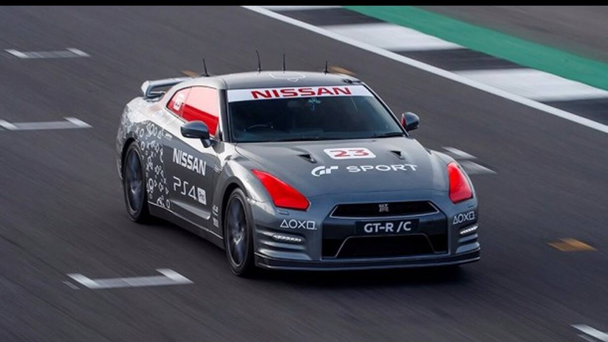 El vehículo fue hecho para promocionar Gran Turismo Sport
