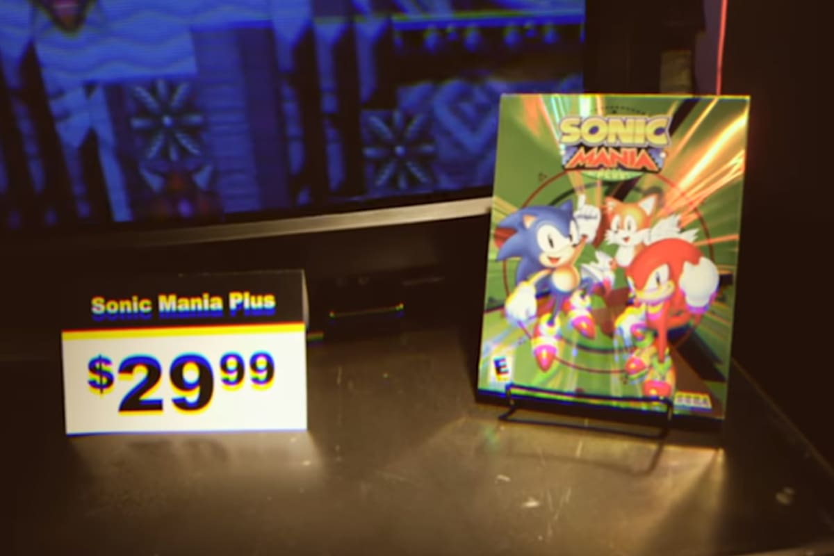 Checa el divertido y nostálgico comercial de Sonic Mania Plus