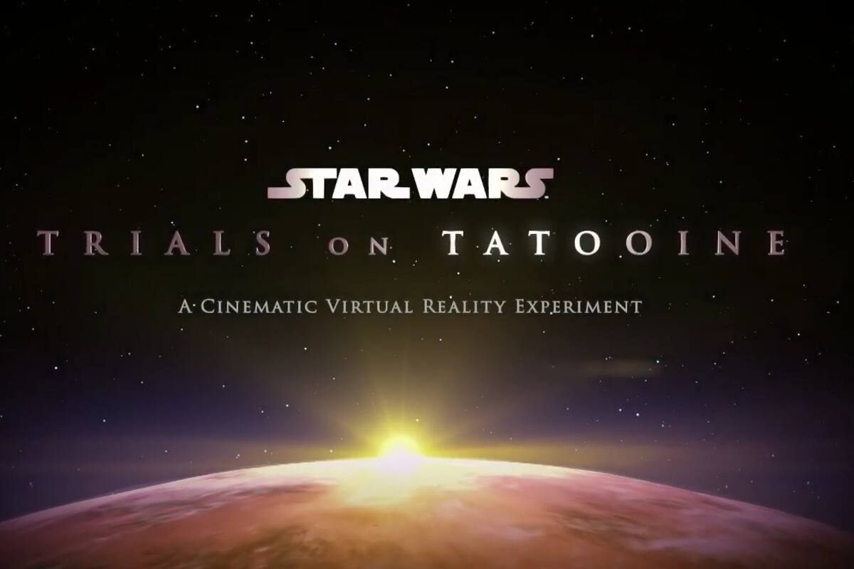 Filtran demo de Star Wars de realidad virtual
