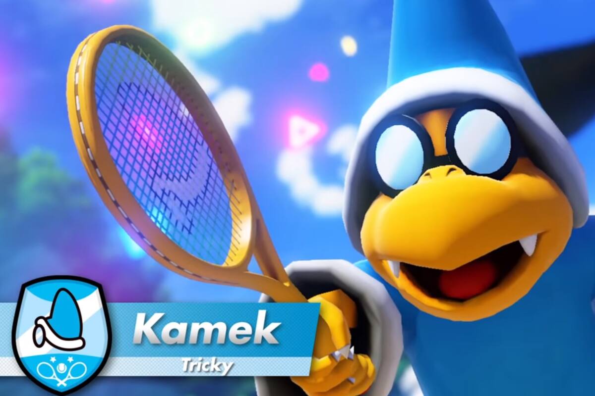 El nuevo trailer de Mario Tennis Aces presenta al travieso Kamek