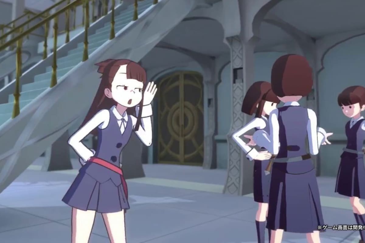Ve aquí 30 minutos de gameplay de Little Witch Academia