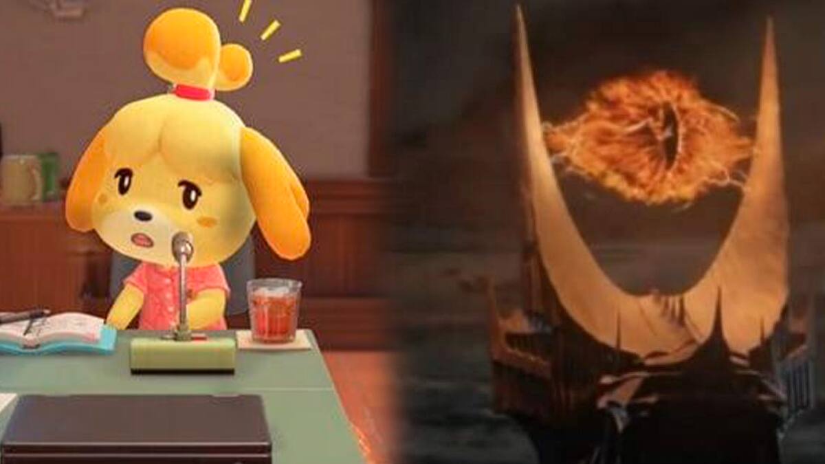 El villano de El Señor de los Anillos hace un guiño al juego de Nintendo