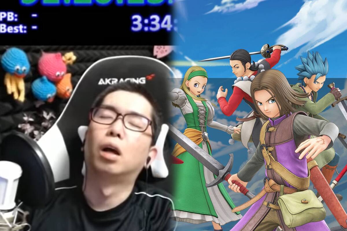 ¡Imposible! Jugador termina todos los Dragon Quest en stream y sin dormir