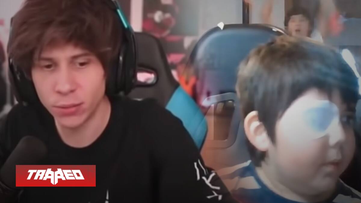 El youtuber se ha tomado unos momentos de su stream para hablar del niño del momento