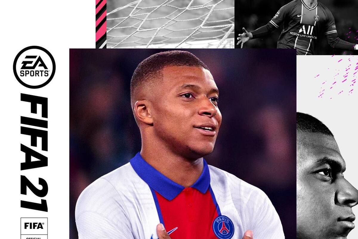 ¡Kylian Mbappé es el atleta de portada de FIFA 21!