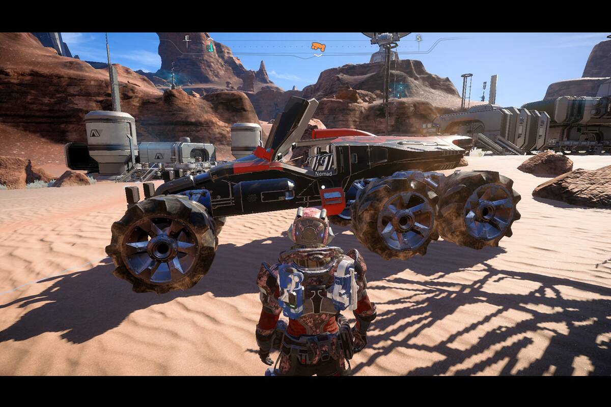 Convierten un auto en el Nomad de Mass Effect: Andromeda