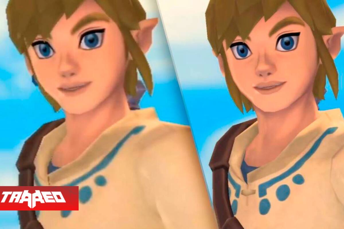 The Legend of Zelda Skyward Sword HD es comparado graficamente con su versión original