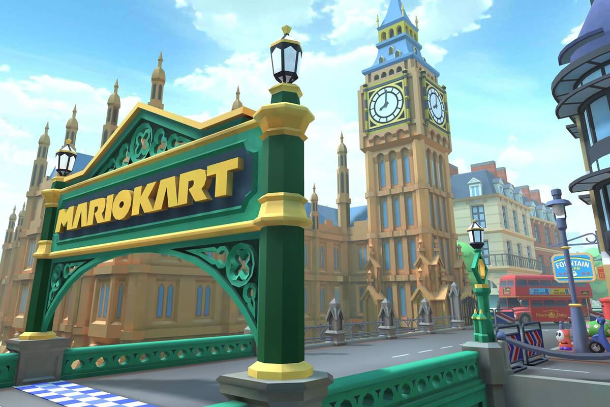 Esta será la nueva pista de Mario Kart Tour