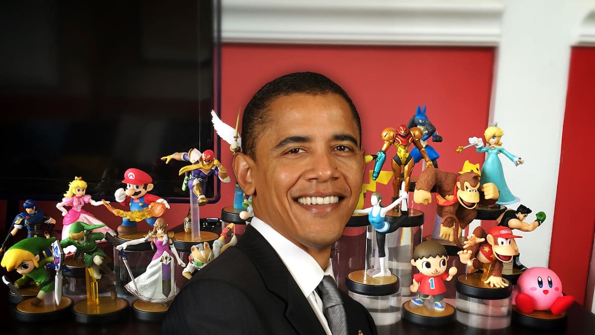 Encuentran figuras de Nintendo en la Casa Blanca