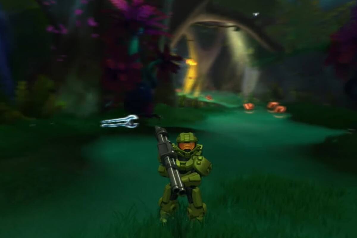 Así lucía Mega Bloks Halo para Xbox 360
