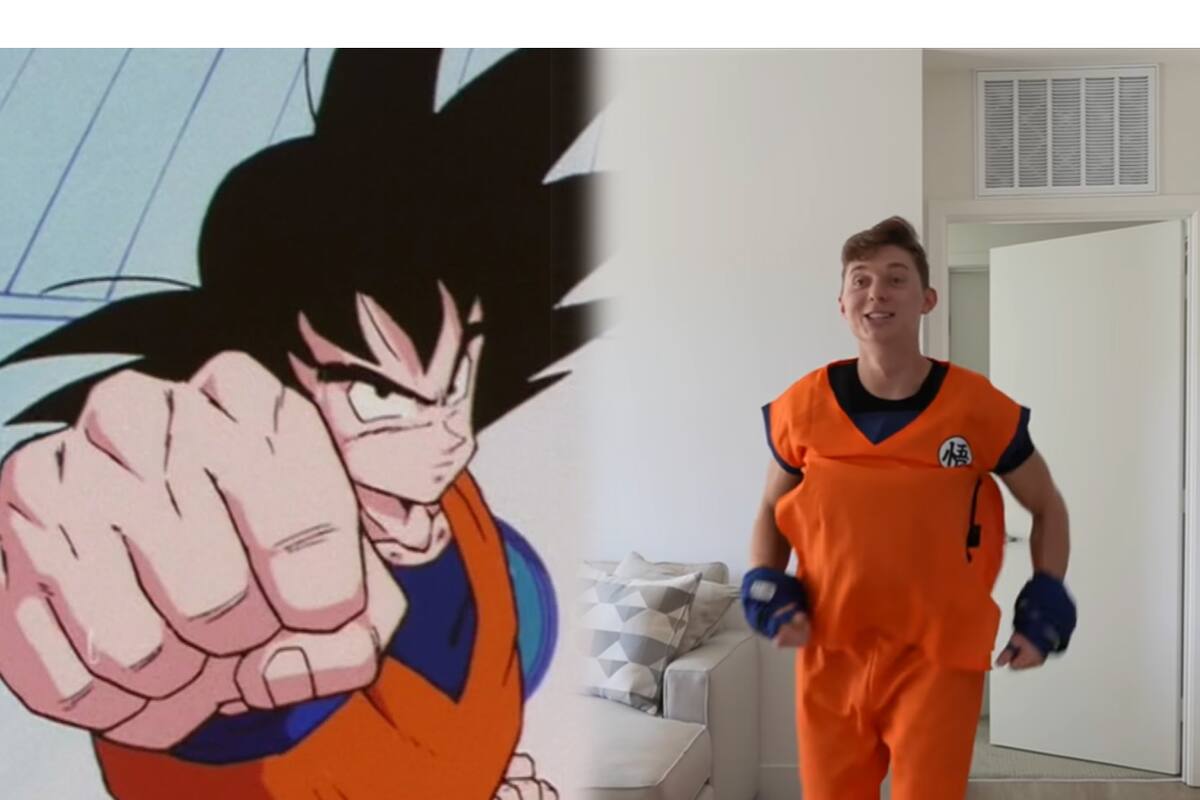 ¿Funciona? Youtuber intenta el entretenimiento de Goku de Dragon Ball Z