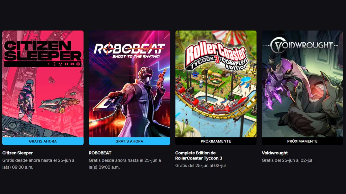 Epic Games Store juegos gratuitos