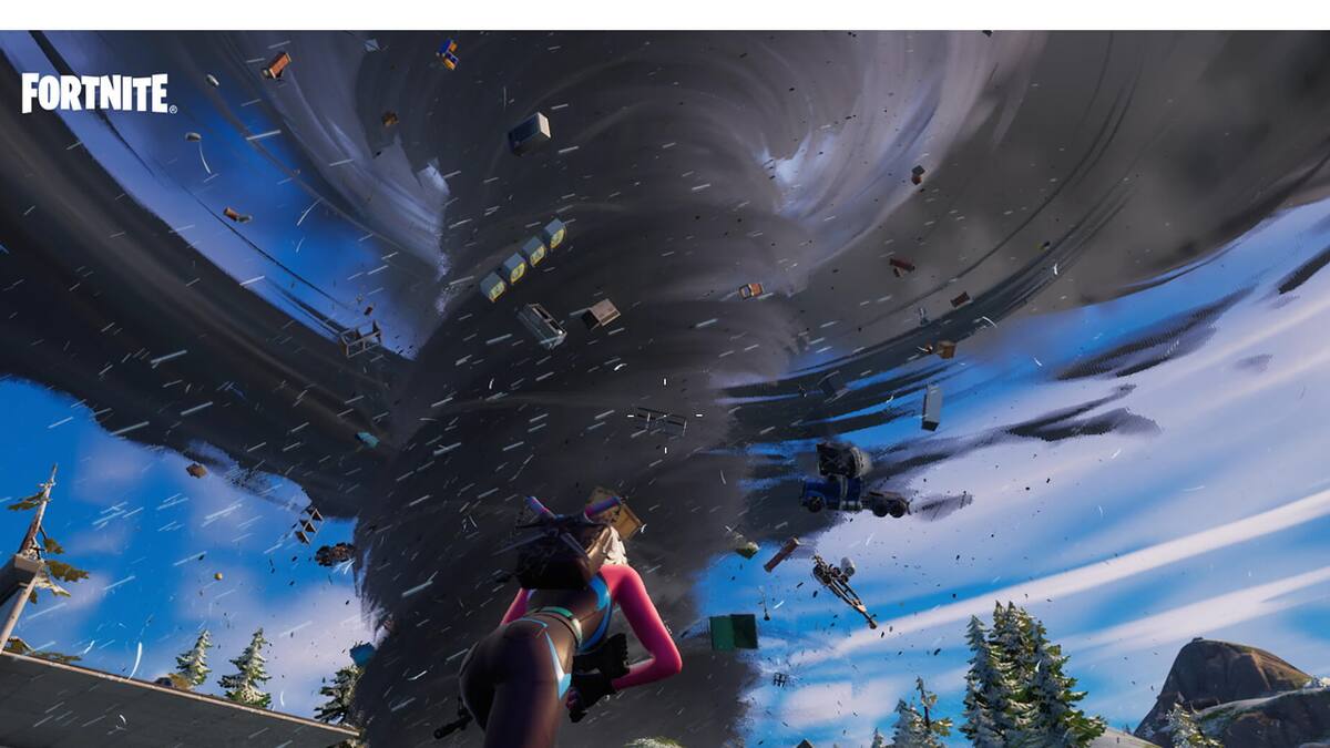 Epic Games también añadió tormentas eléctricas gracias a un nuevo sistema de clima
