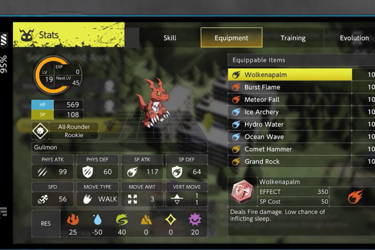 Check out some gameplay and screenshots from Digimon Survive