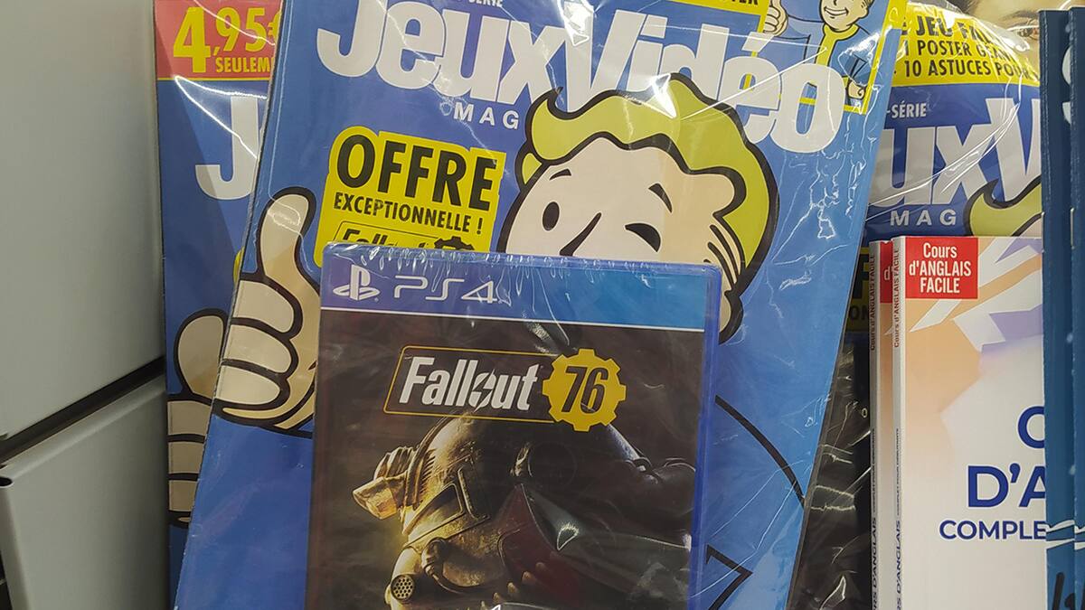 Era posible adquirir el RPG de Bethesda al comprar la revista con un valor de €4.95 EUR