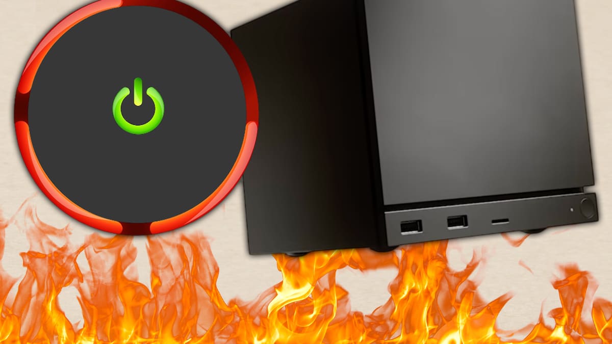 error rojo Steam Machine