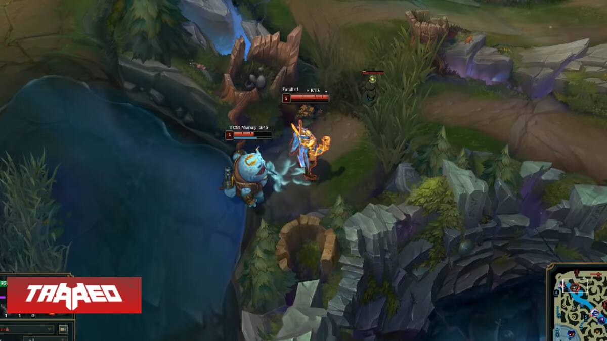 Es gracioso como estos bugs y fallos del sistema aun se ven en un juego como League of Legends