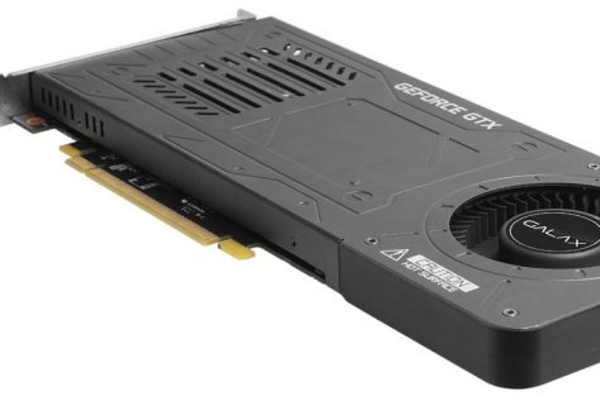 La delgada GeForce GTX 1070 Katana que solo utiliza una ranura