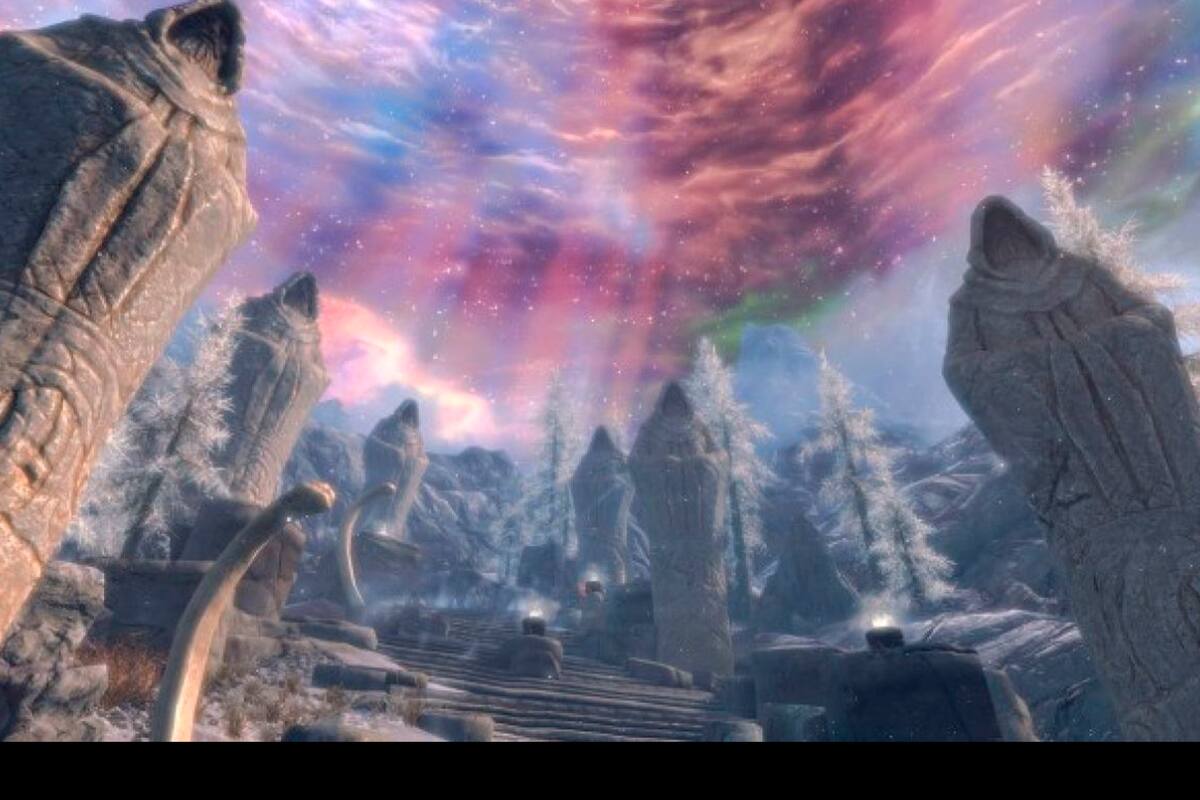 Hacen comparación gráfica de Skyrim Anniversary Edition en todas sus versiones