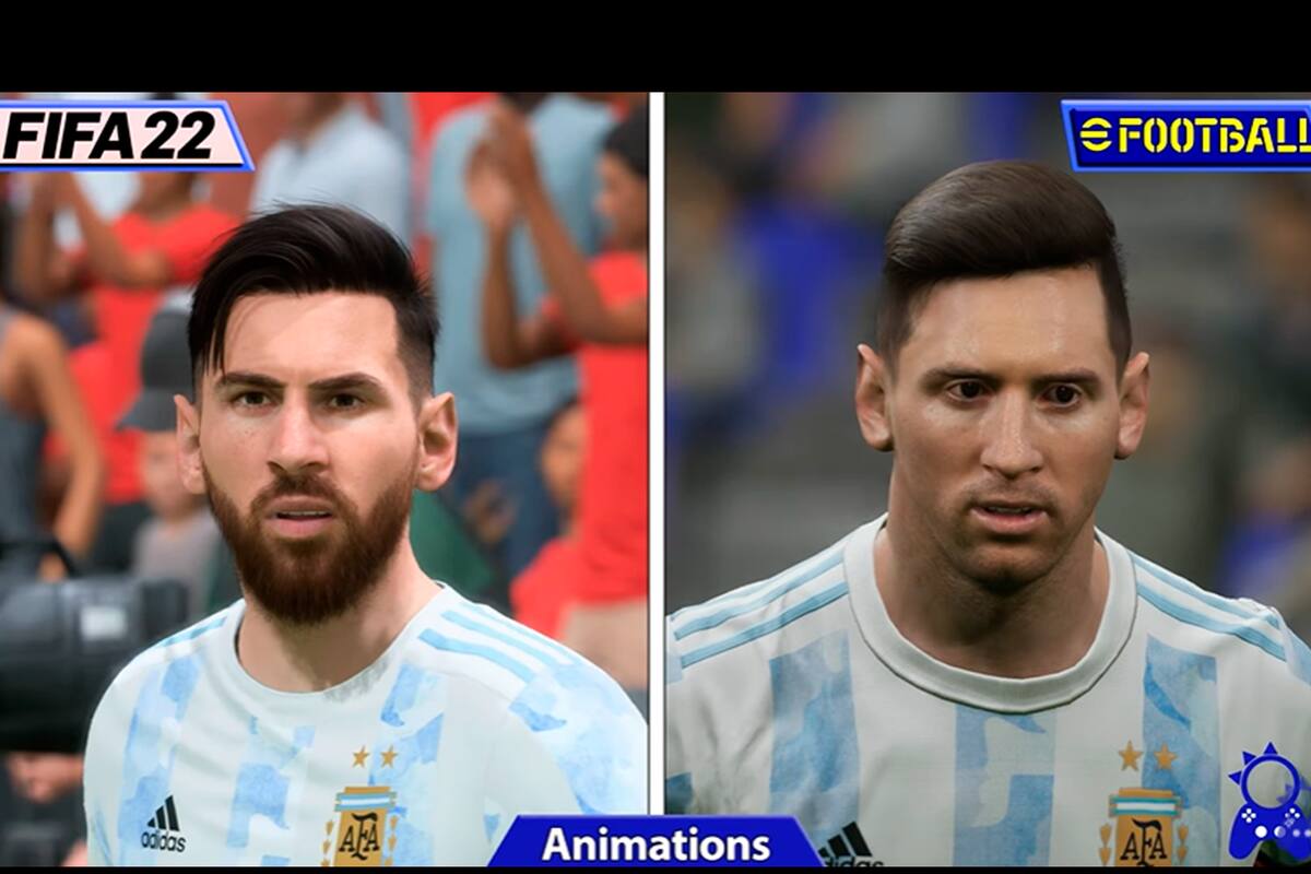 ¿Cuál es el mejor? Comparan los gráficos de eFootball 2022 y FIFA 22