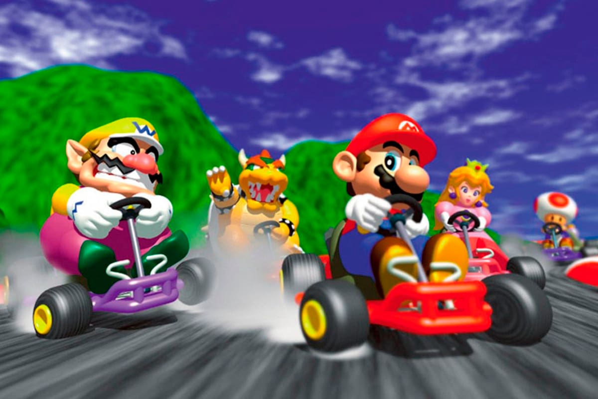 Fans crean un impresionante remaster de Mario Kart 64 en HD
