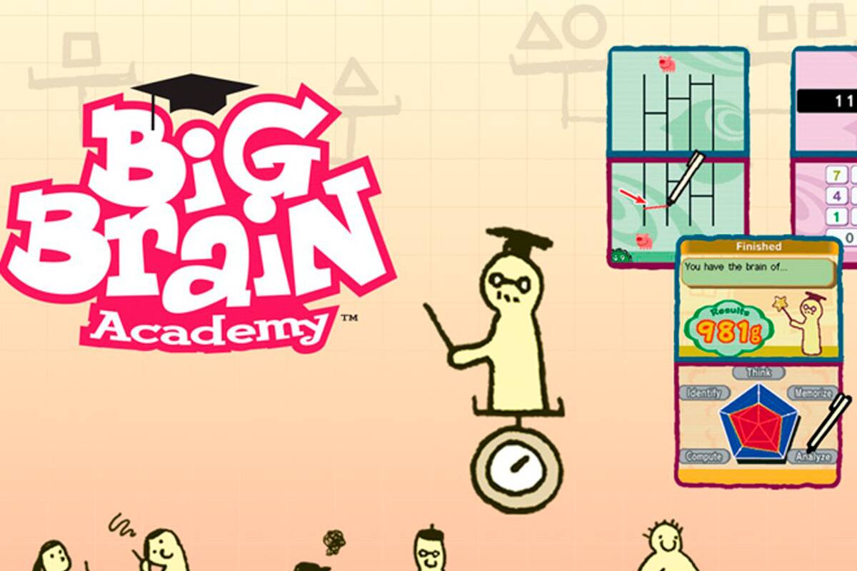Big Brain Academy: Brain vs. Brain se muestra en nuevo y extenso trailer