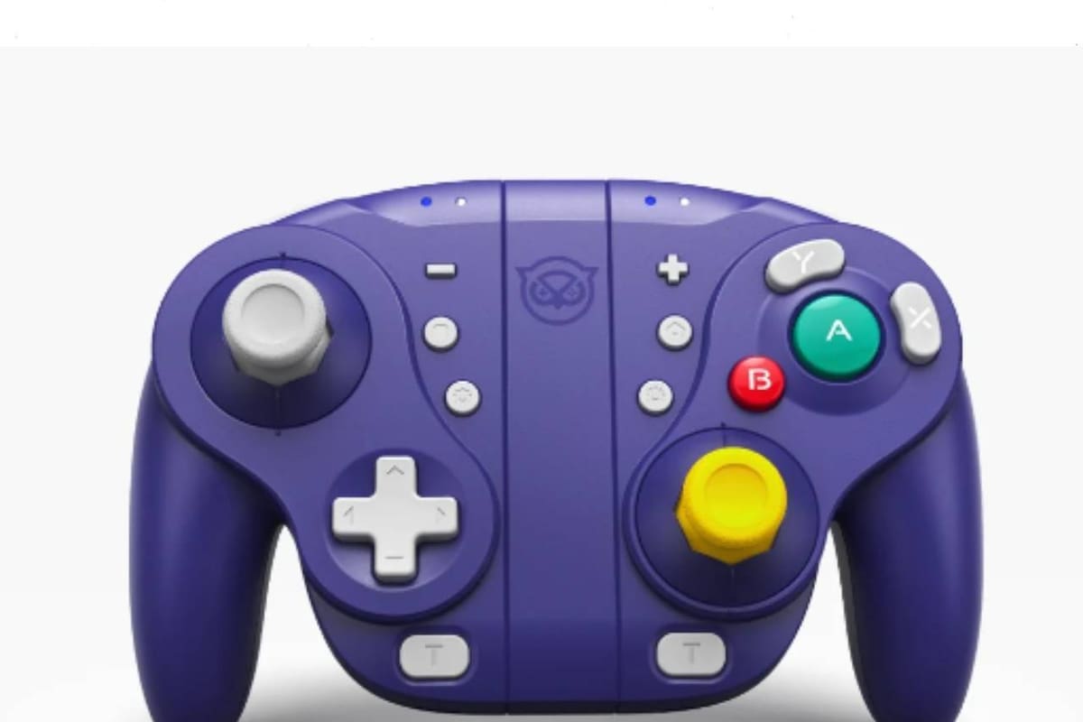 ¡Adiós al drift! Revelan un control para Switch inspirado en el de GameCube