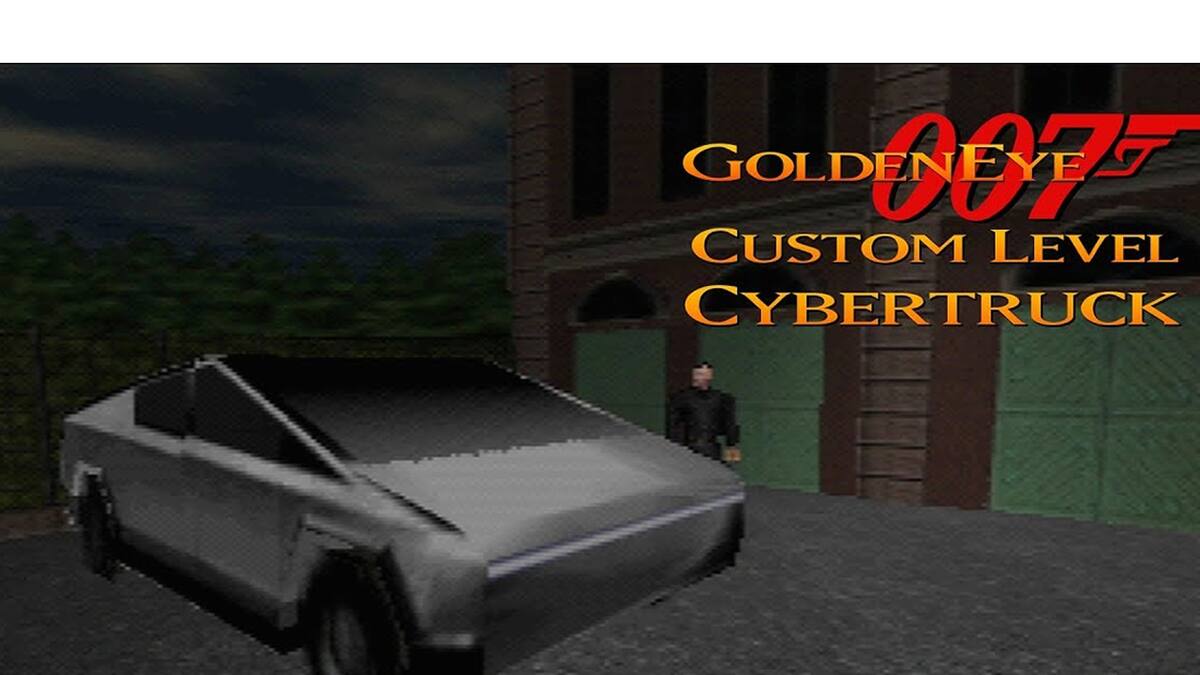 Es posible manejar la camioneta en el FPS de Nintendo 64