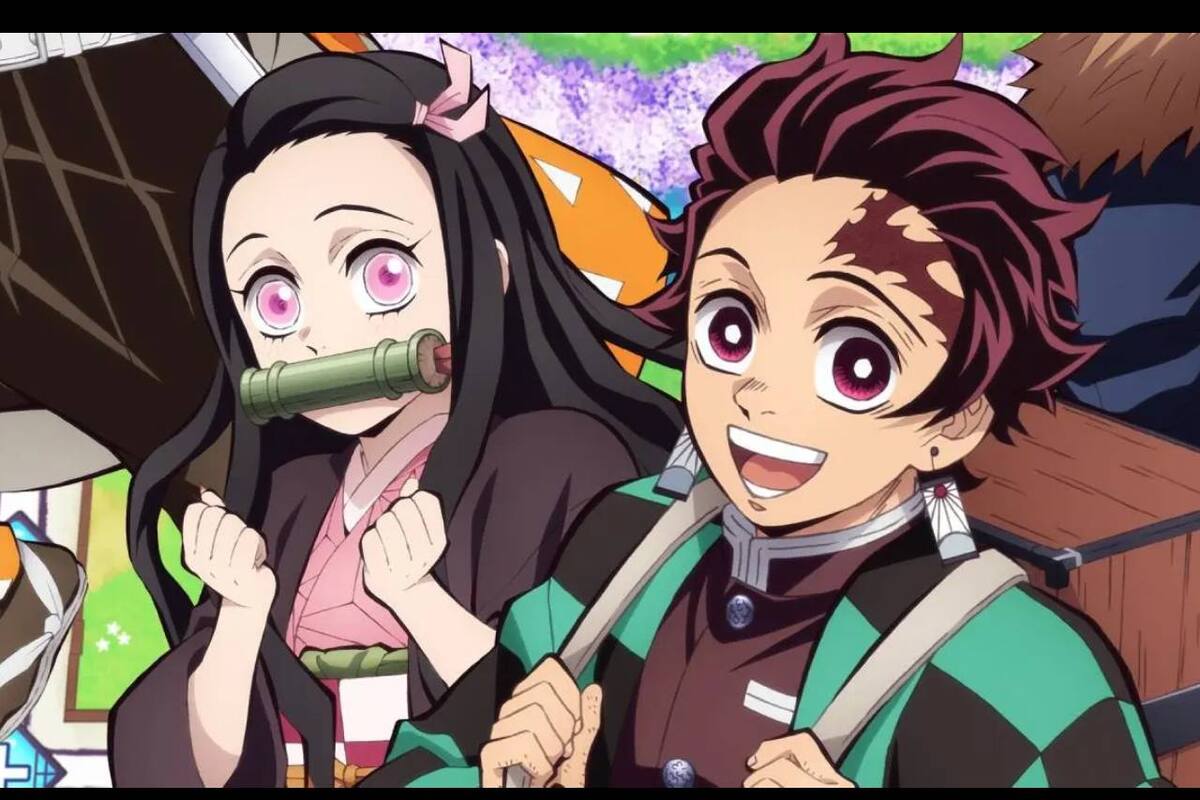 Demon Slayer: Kimetsu no Yaiba – Sweep the Board! se muestra en movimiento