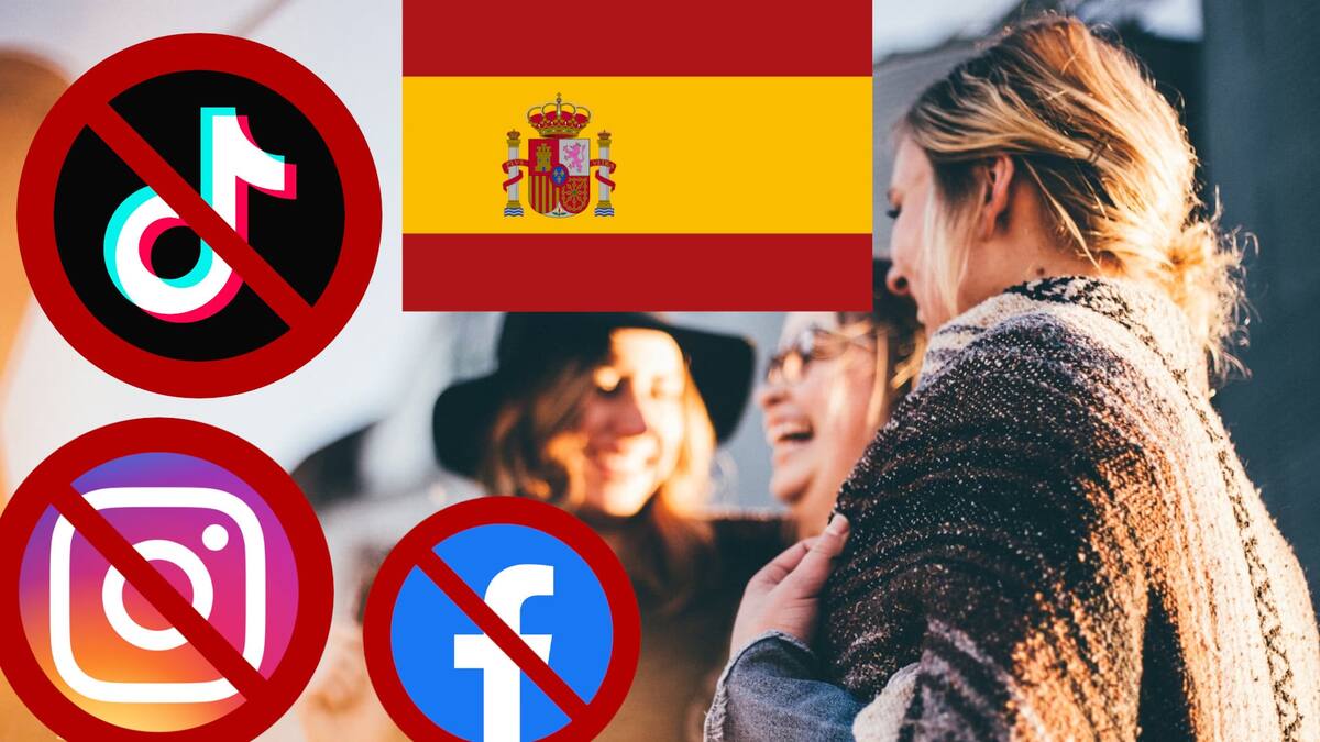 España prohíbe redes sociales restricción menores 16 años