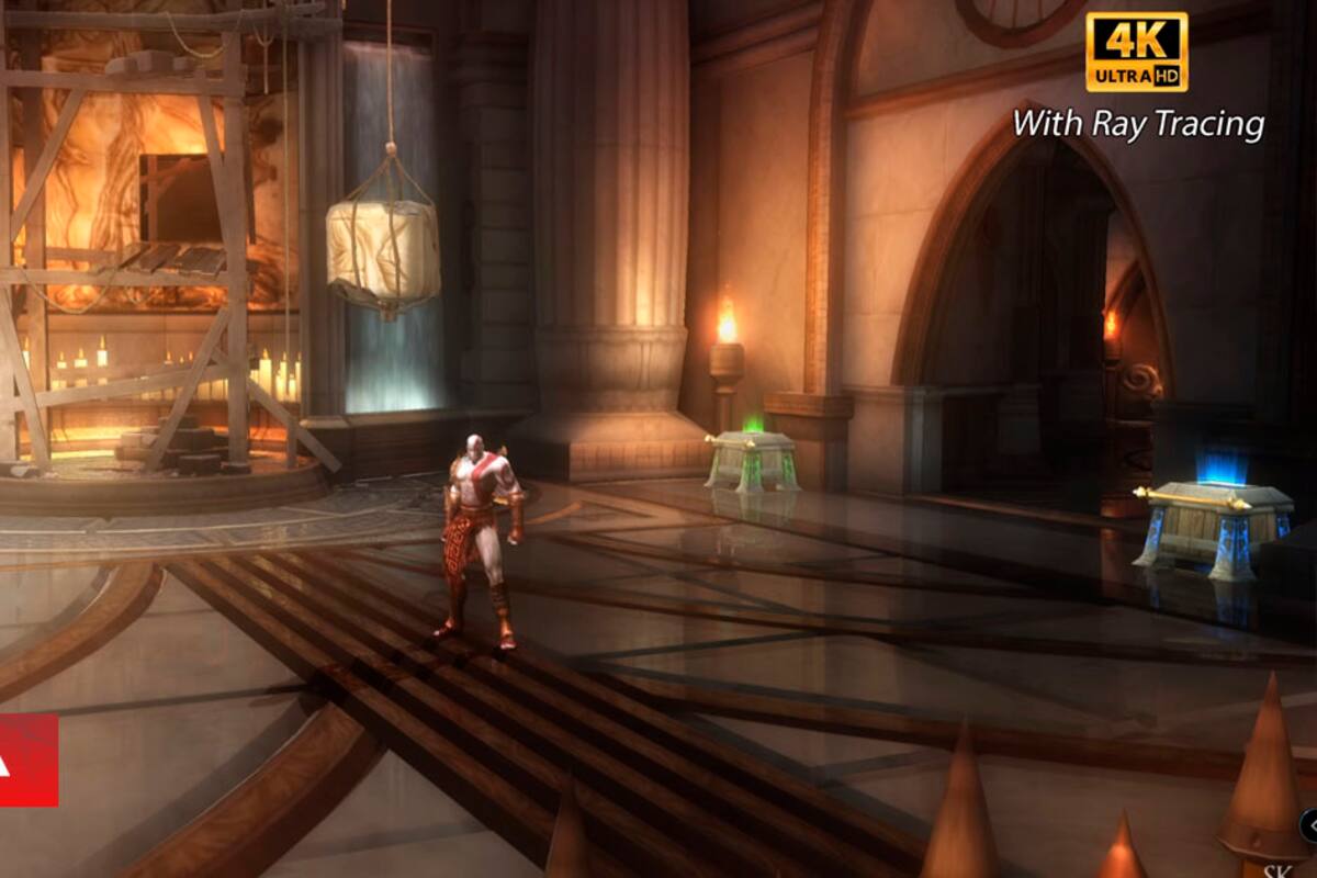 Así luce God of War 2 y Prince of Persia: The Sands of Time en 4K y Ray Tracing