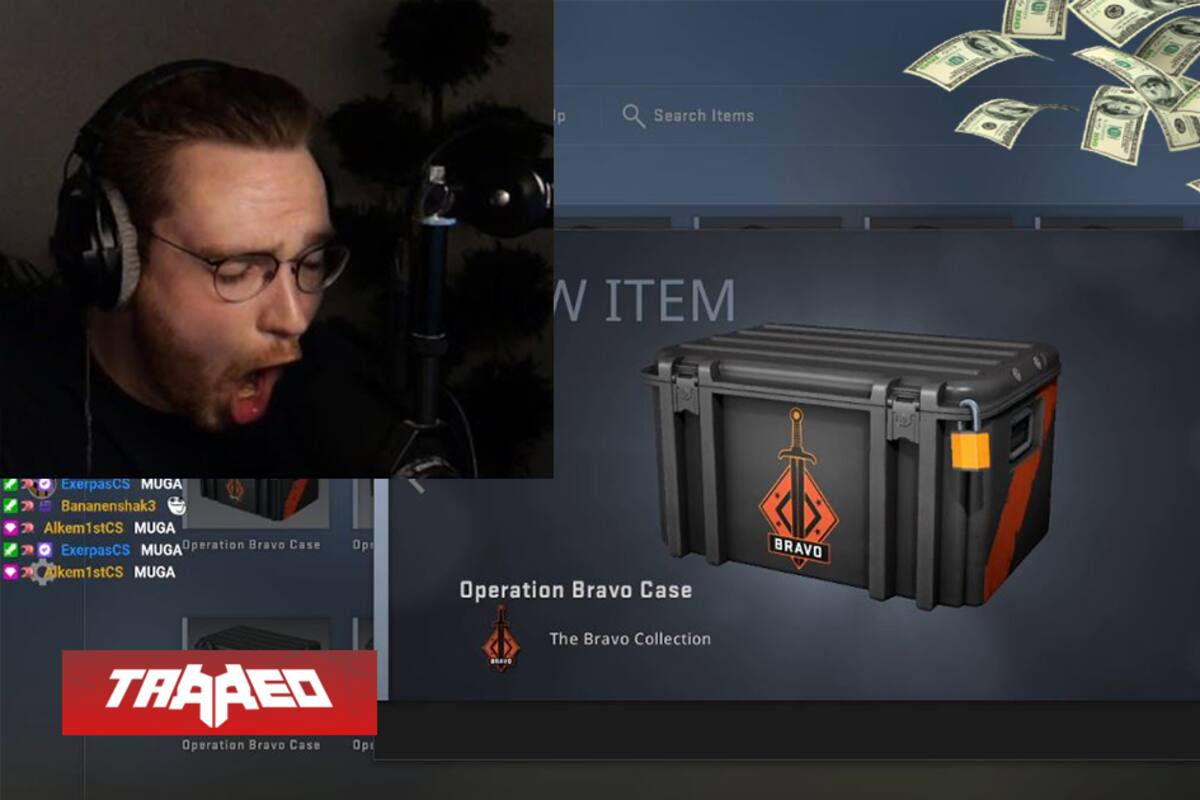 Streamer de TWITCH recibe $130.000 dólares en cajas de CS:GO, la donación más grande de la historia de la plataforma