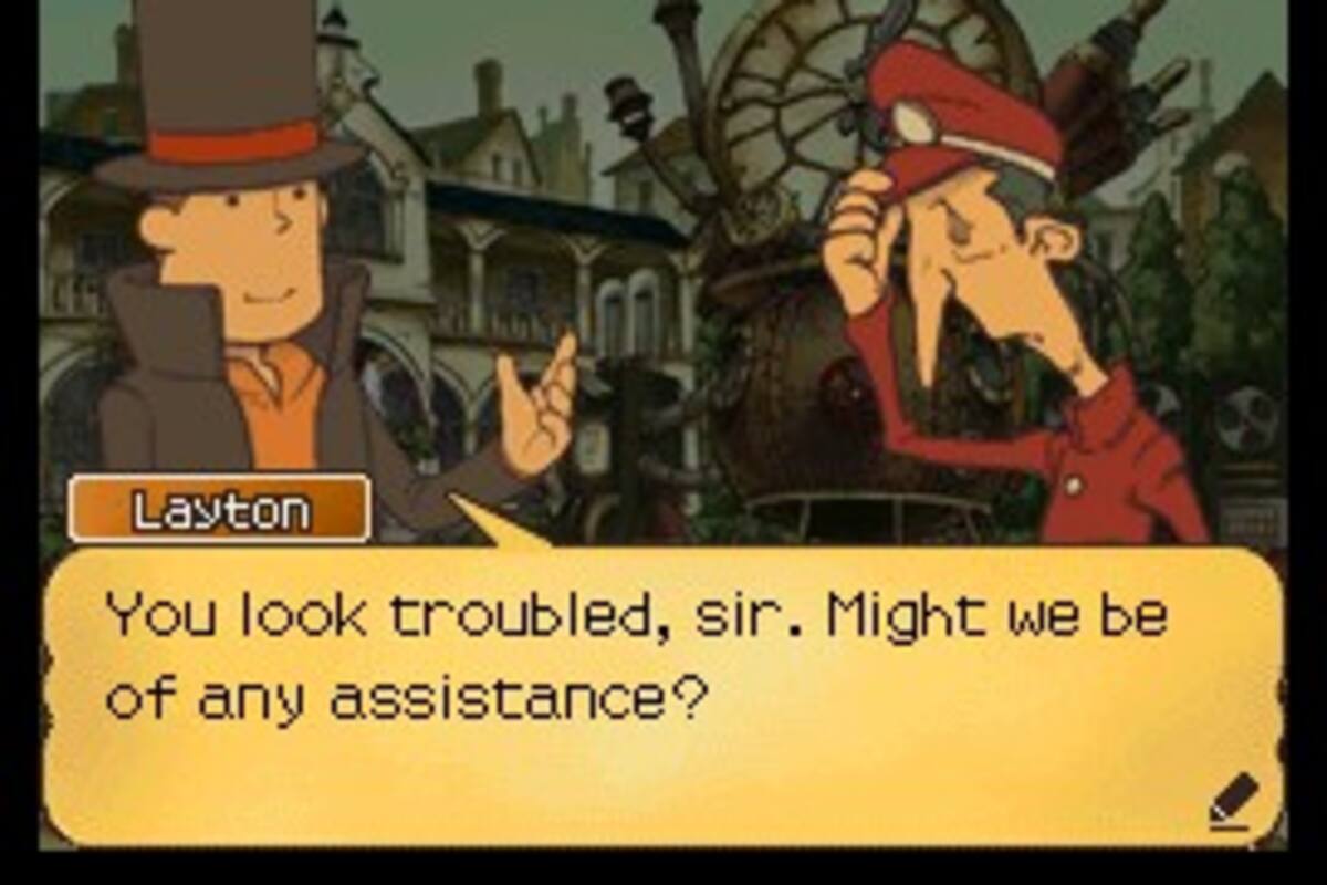 Professor Layton and the Unwound Future: Vámonos a Londres