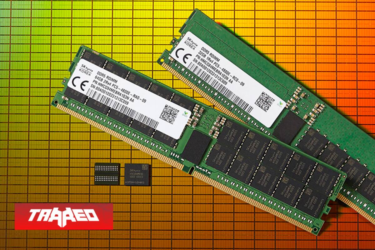 SK Hynix lanza la primera RAM DDR5 del mundo con transferencias de hasta 5600 Mbps