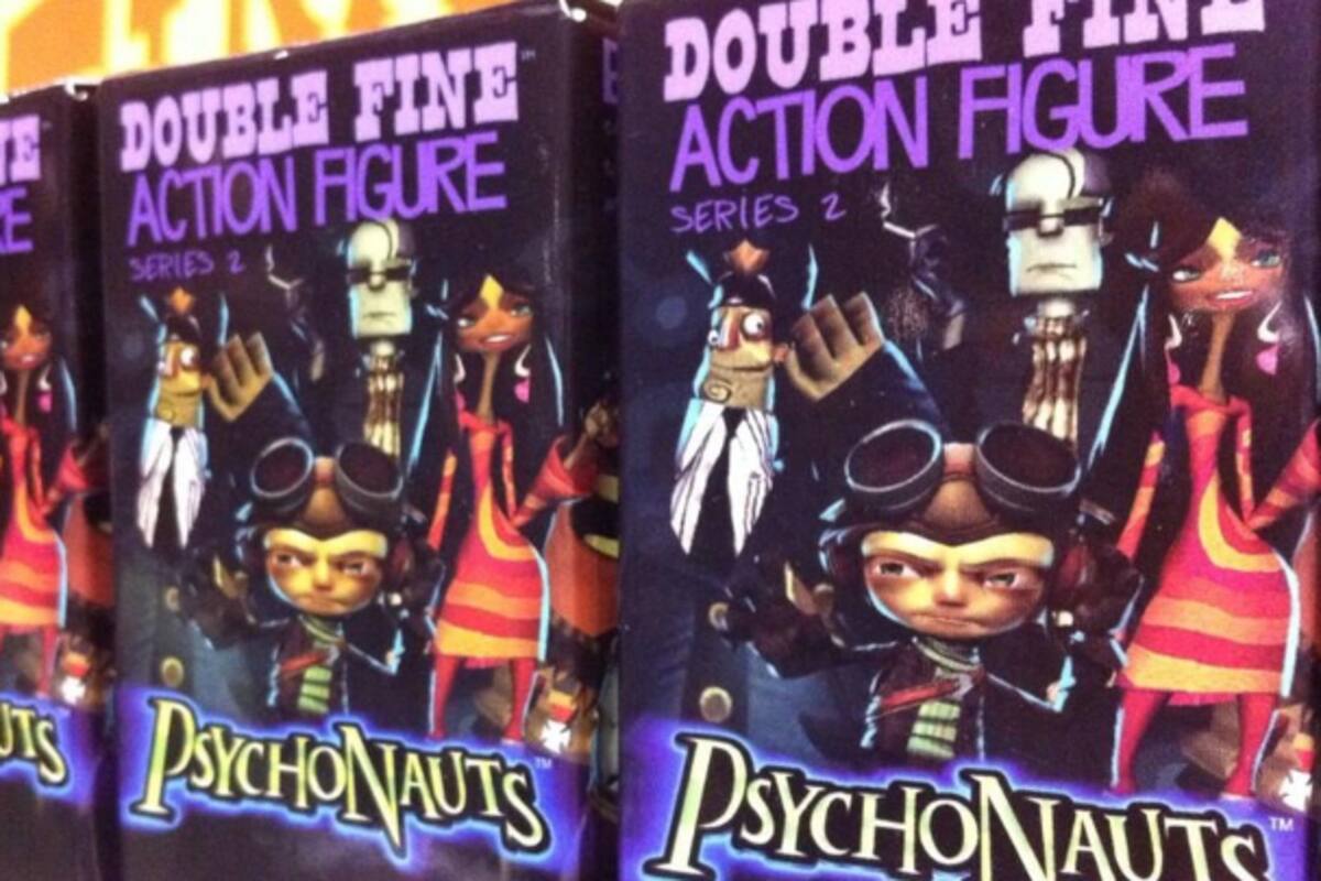 Presentan figuras de Psychonauts en PAX