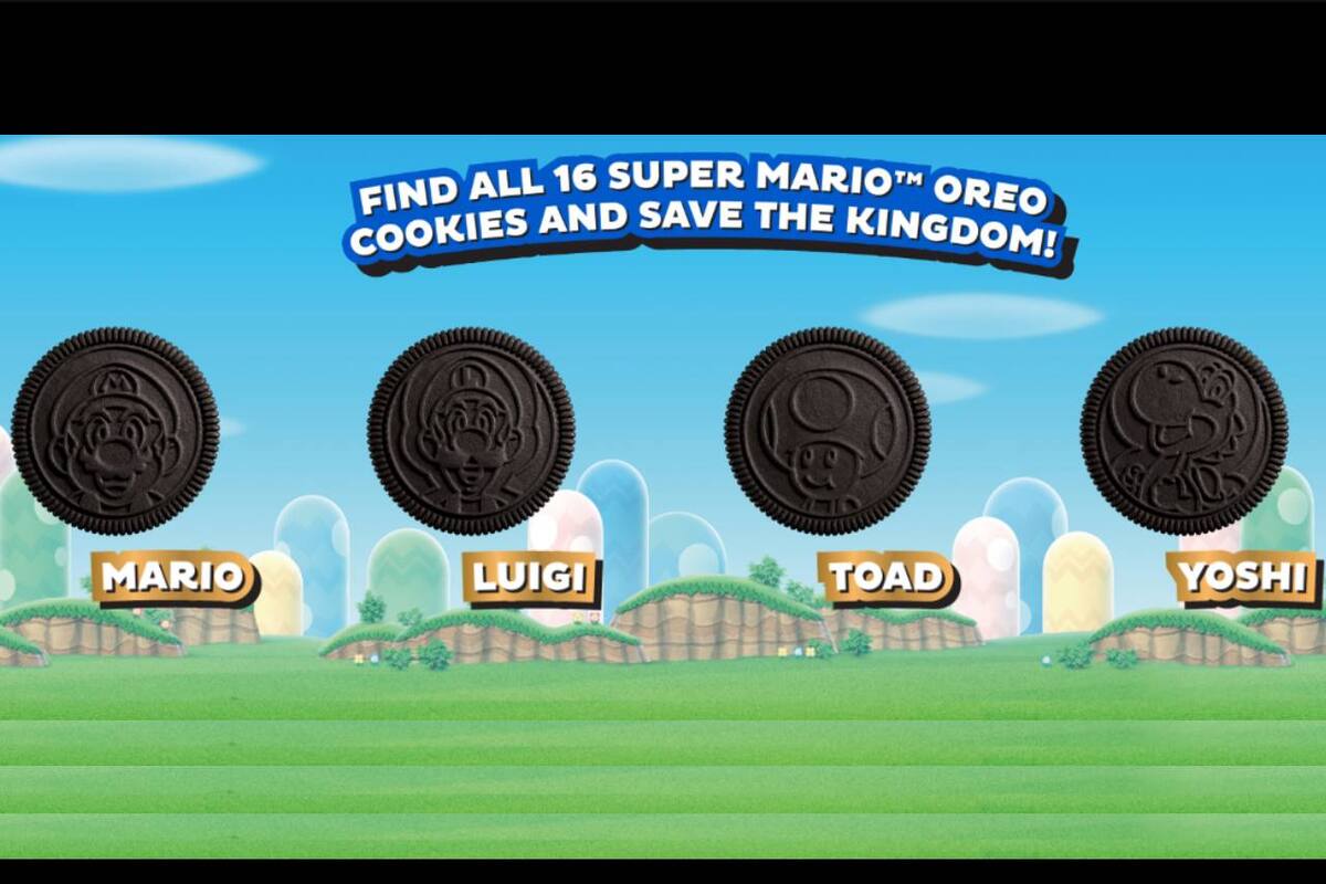 Nintendo of America anuncia las galletas OREO oficiales de Super Mario