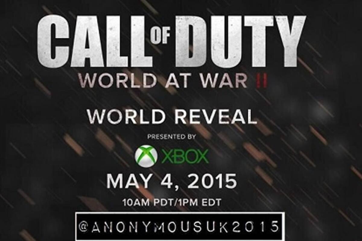 Informante niega rumor sobre CoD: World at War II
