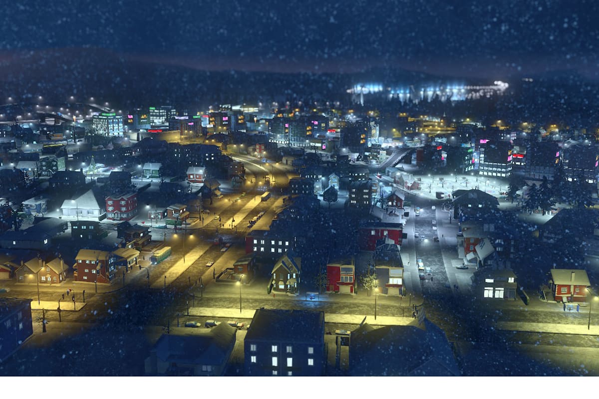 Expansión Snowfall de Cities: Skylines llegará a consolas