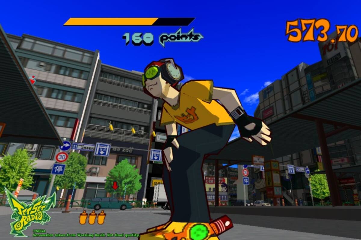 Jet Grind Radio: Directo desde el Dreamcast