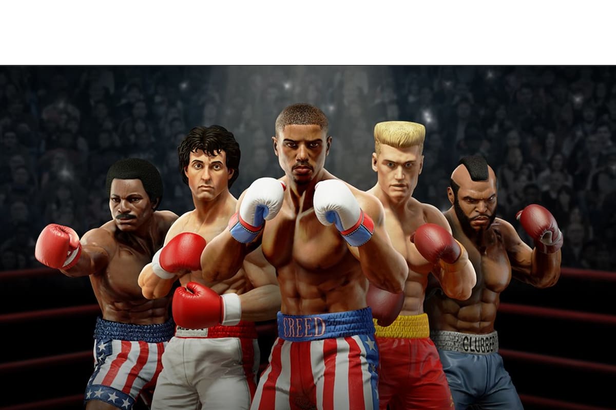 Podrás jugar como Rocky y Apollo Creed en Big Rumble Boxing: Creed Champions