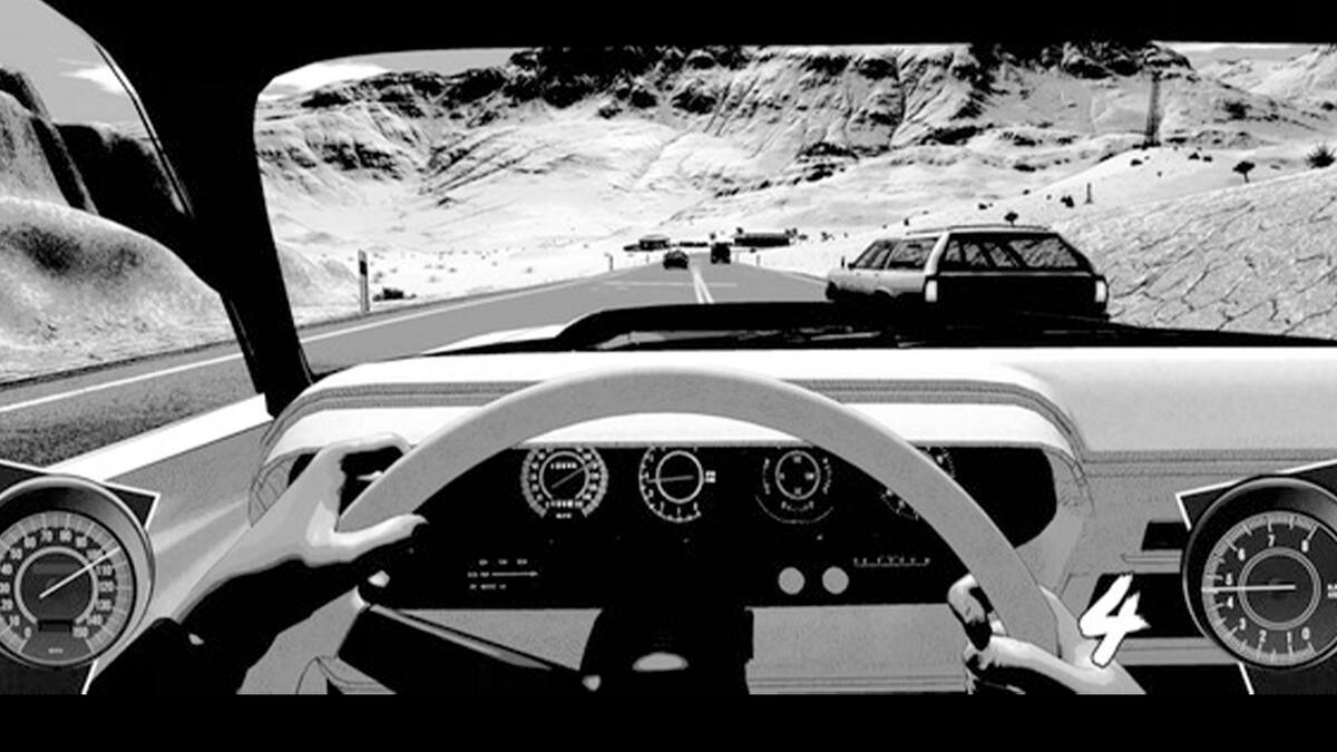Este título te permitirá ponerte al volante en un mundo en blanco y negro
