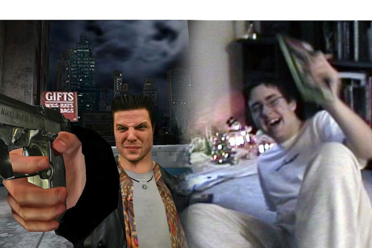 ¡Nostalgia! Joven recibe una copia de Max Payne para Navidad y así reaccionó