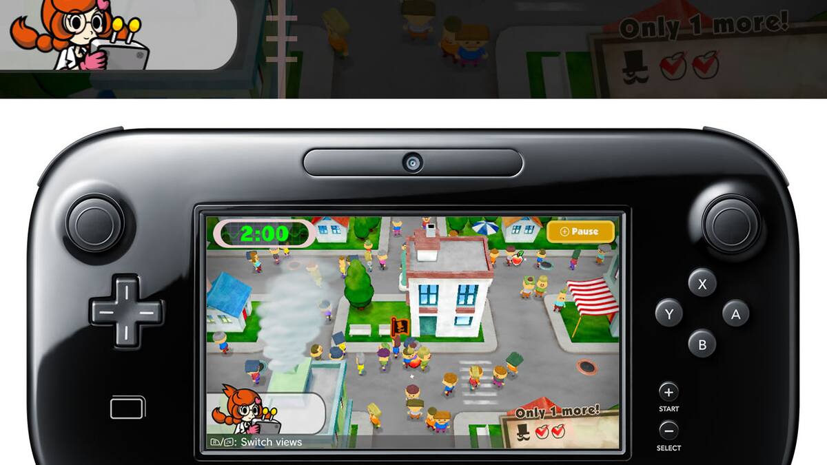 Este WarioWare involucrará solamente al Game Pad