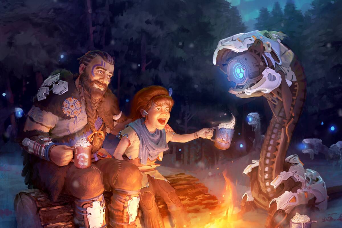 PlayStation desea felices fiestas con hermosas tarjetas de arte de sus IP