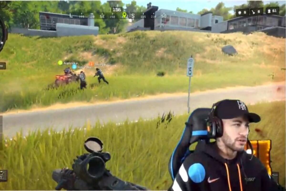 Neymar Jr prefirió transmitir en vivo Black Ops en vez de ir al Balon de Oro