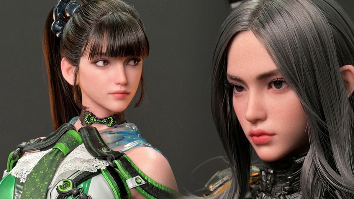EVE Tachy Stellar Blade figura hiperrealista