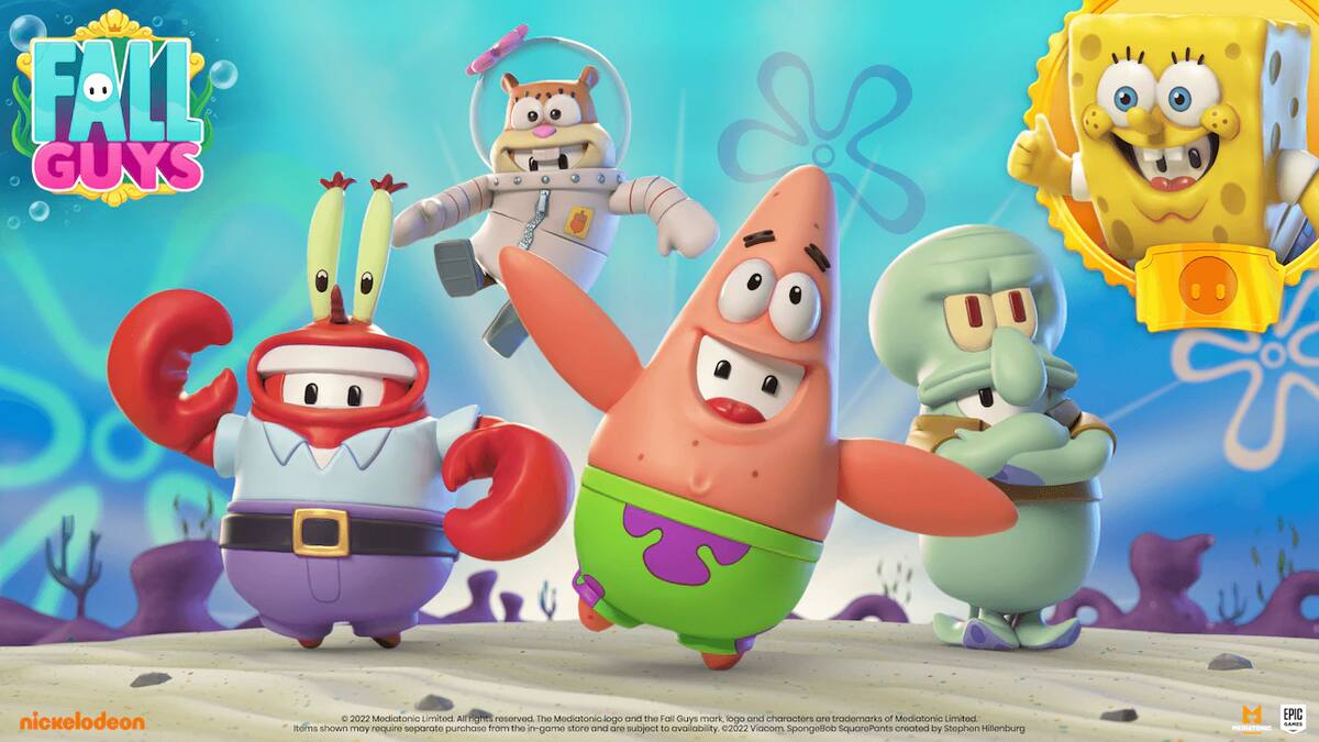 Even SpongeBob and friends wanted to join in