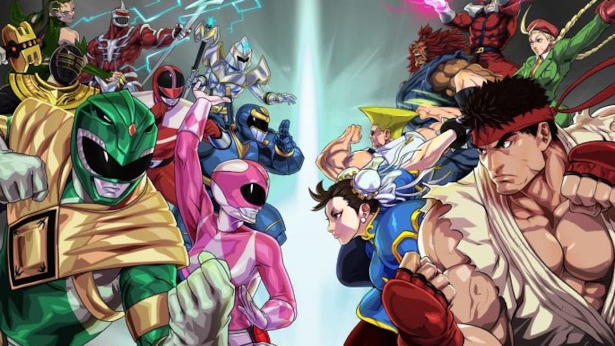 Exótico crossover cae en el último juego móvil de Power Rangers