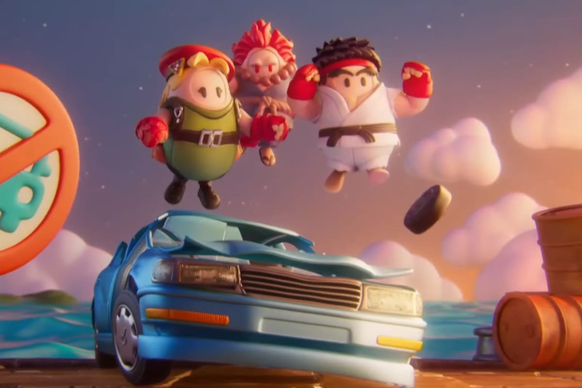 Fall Guys x Street Fighter - Tráiler de Colaboración "World Warriors"