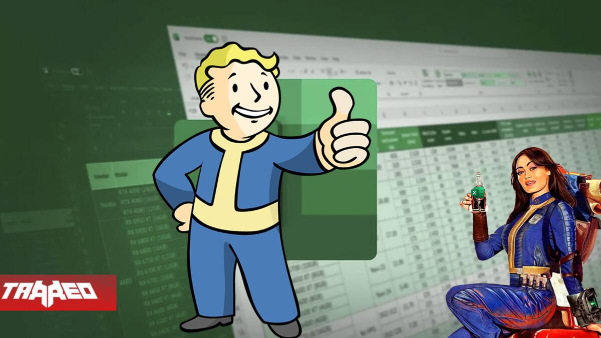 "Fallout-like-excel-rpg v 1-1" está inspirado en la popular franquicia